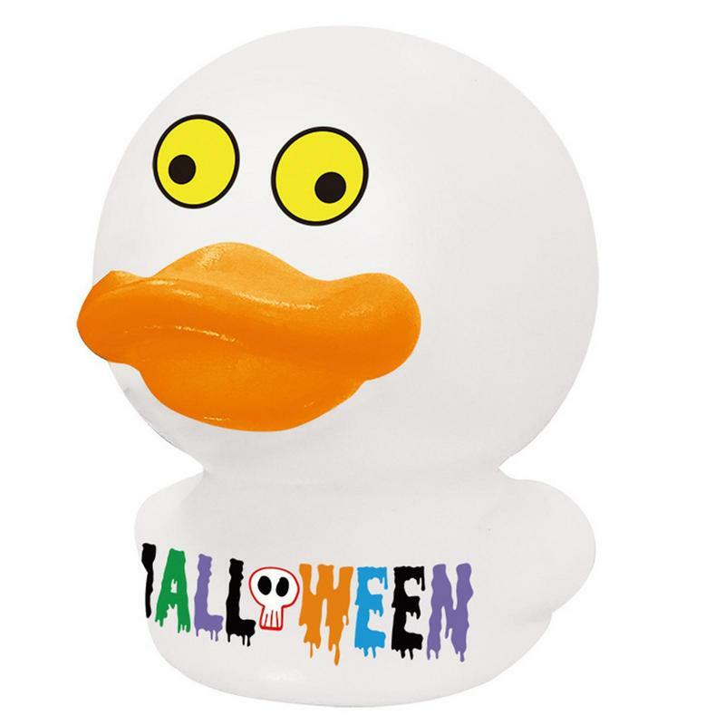 Car Dashboard Ornaments Little Yellow Duck Kids Rubber Toy Duck For Boy Girl Bath Floating Spray Halloween Christmas Gift