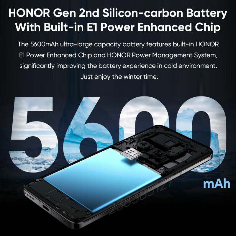 Новинка 2024, планшетофон для смартфонов HONOR Magic6 Pro, Snapdragon 8 Gen 3, 6,8 дюйма, 4-изогнутый плавающий экран, МП, перископ, телефото камера