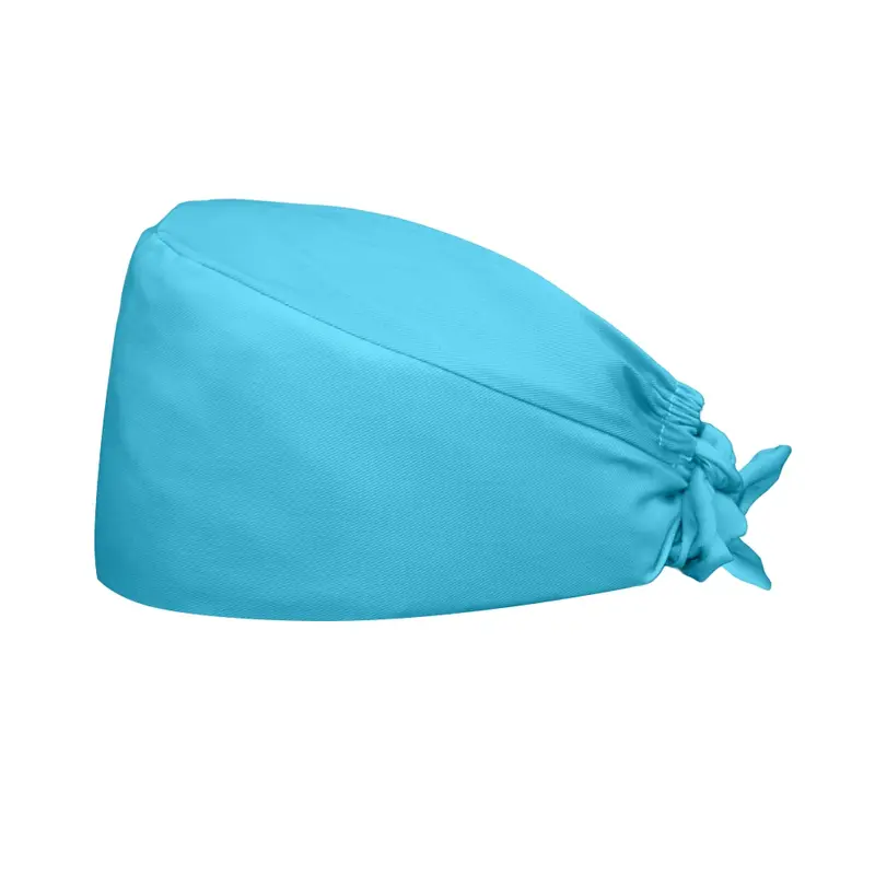 Solidna kolorowa bawełniana czapka czapki gorro enfermera pielęgniarstwo Unisex regulowany rozmiar kapelusz hurtownia Unisex gorro enfermera 10 kolorów
