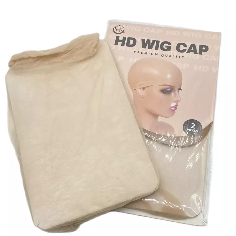 HD peruca fina Cap, transparente e invisível Sheer Cap, perucas Caps para perucas, acessórios para perucas, 10 pcs