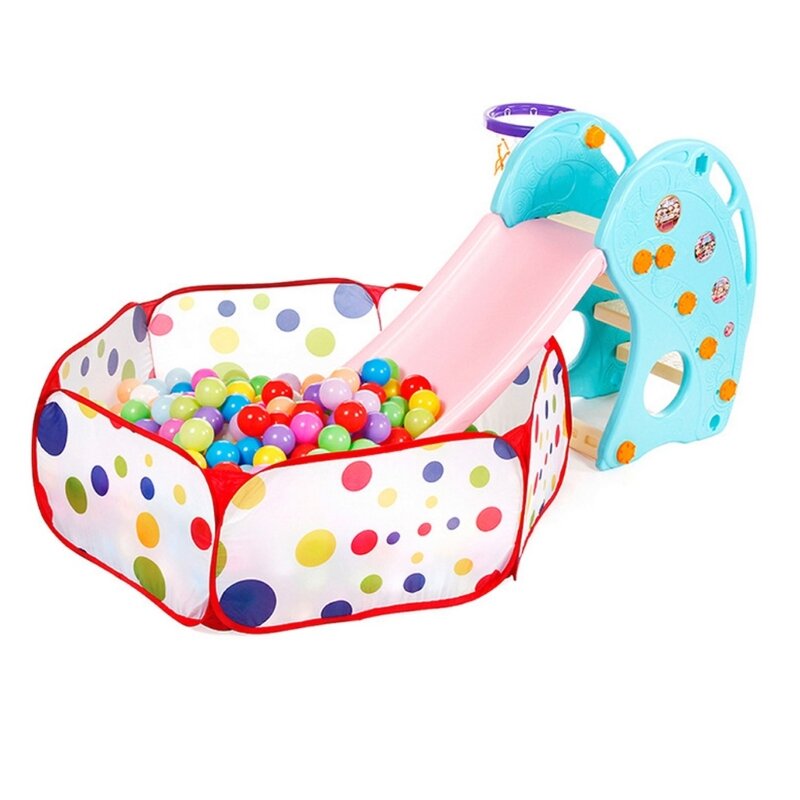 1 PC Swim Fun Colorful Soft Plastic Ocean Ball Secure Baby Kid Pit Toy