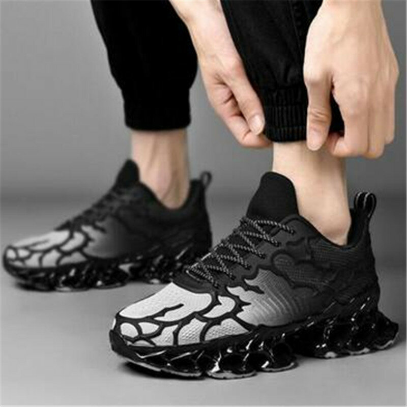 2024 nuove scarpe per uomo Sneakers uomo casual scarpe da uomo tenis scarpe di lusso Trainer Race scarpe traspiranti mocassini alla moda in esecuzione