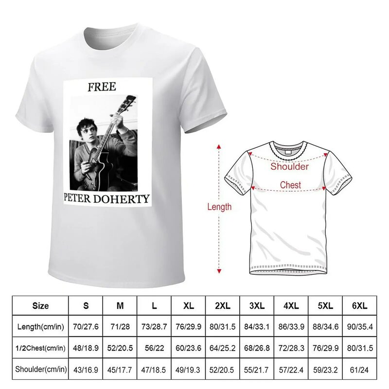 Free Peter Doherty T-shirt new edition oversized korean fashion mens clothing