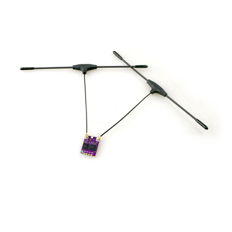 HappyModel ES900 DUAL RX ELRS Receiver keragaman 915MHz/868MHz Built-in TCXO untuk Drone pesawat RC FPV jarak jauh