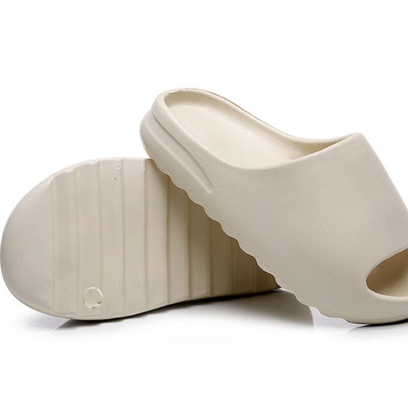 2024 Unisex luksusowe sandały na co dzień buty na plażę letnie klapki klapki damskie męska gruba podeszwa sandały na platformie miękka EVA