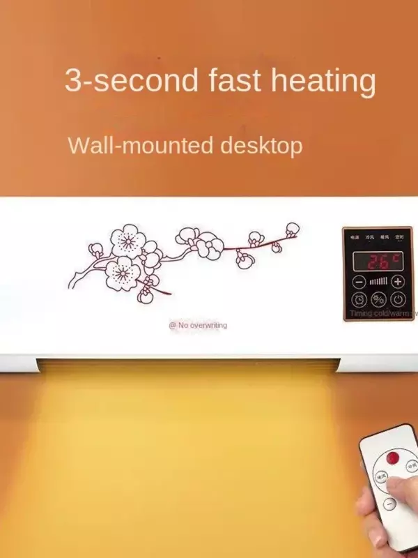 Portátil de parede de poupança de energia ar condicionado ventilador, aquecedor natural, novo de poupança de energia, aparelhos de cozinha