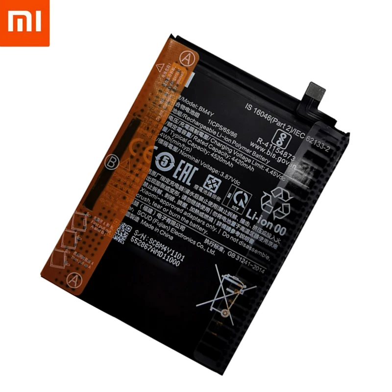 100% oryginalna nowa bateria 4520mAh BM4Y do Xiaomi Poco F3 Redmi K40 Pro K40 Pro baterie + narzędzia za darmo