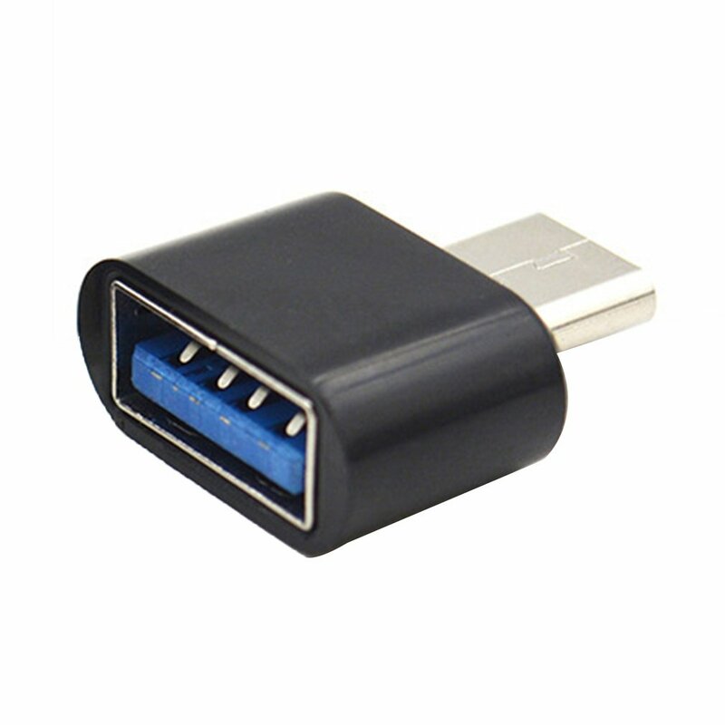 OTG USB Tipo C Adaptador para Samsung, Conector de Disco U, Huawei P20 P30 Pro, USB 2.0