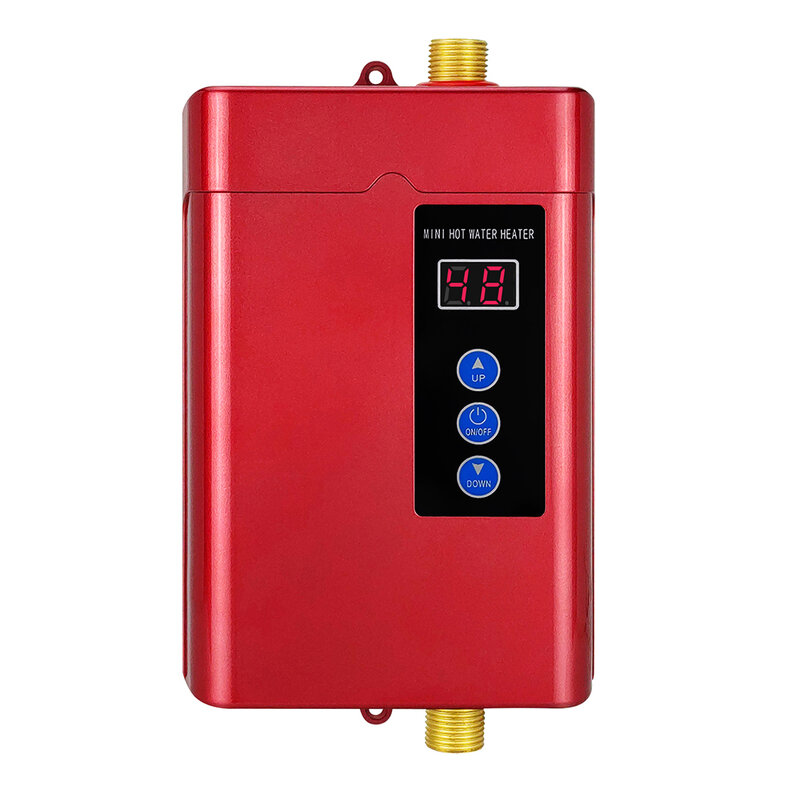 2022 110v/220v do agregado familiar mini aquecedor de água instantâneo tankless elétrico aquecedor de água aquecedor de água 50-60hz