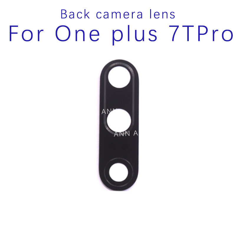 Obiettivo in vetro per fotocamera posteriore con adesivo per Oneplus One Plus 1 + X 1 2 3 3T 5 5T 6 6T 7 7T 8 8T Pro 9 9RT 9pro obiettivo in vetro per fotocamera posteriore