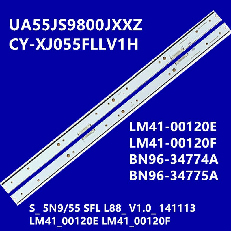 Led Backlight Strip Voor V5EU-550SMA-R1 V5EU-550SMB-R1 BN96-39057A BN96-39058A Un55js850dfxza Un55js8500 Un55js9000 Lsf550fj06