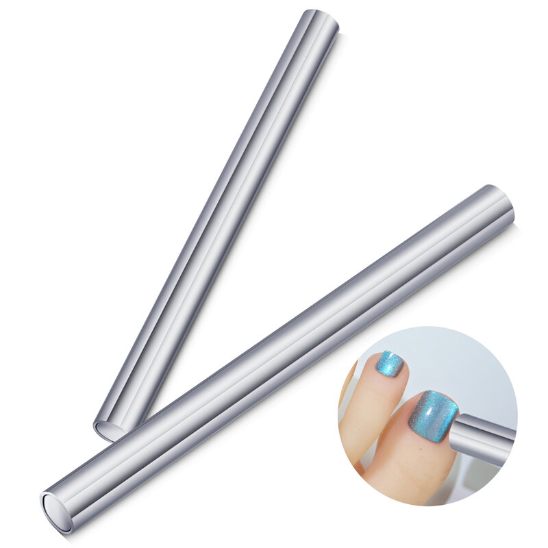 1PC Strong Magnetic Rod for Cat Eye Gel Polish Nail Magnet Tool Double-head Magnet Pen Magnet Stick 3D Magnetic Cat Eye Gel Poli