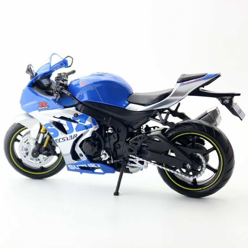 1/12 سوزوكي GSX-R1000RR L7 لعبة دراجة نارية RMZ مدينة دييكاست نموذج معدني 1:12 سباق الرياضة مصغرة مجموعة هدية للطفل الصبي