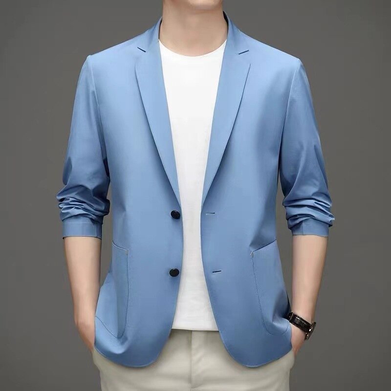B1813-Customized suits for men, suitable for spring and autumn wear, available in large sizes