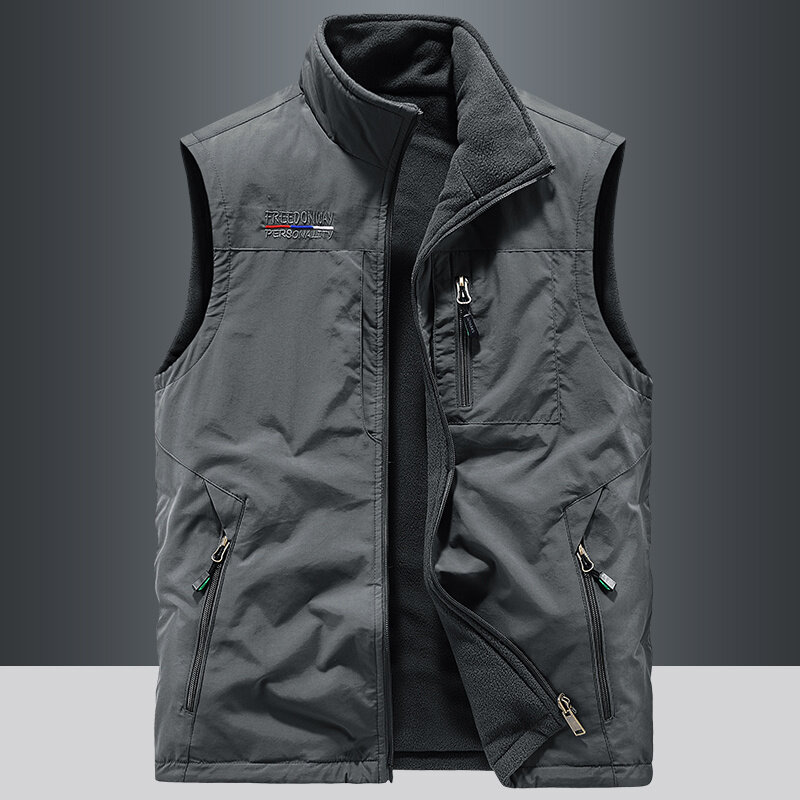 Outdoors Gilet Men Casual Heated Vest Man Plus Size Body Warmer Hiking Clothing Luxury Thermal Fashion Men's Heating Winter Coat