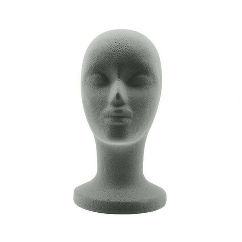 Foam Wig Head Female Mannequin Female Mannequin Adult Models Hats Sunglasses Headphone Stand Head Prop Wigs Display Heads Model