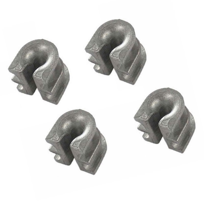 Cabezal de corte con manga de ojal, accesorios de repuesto para desbrozadora, para FS90, FS100, FS 200, FS55, FS70, FS80, FS85, 6 unidades