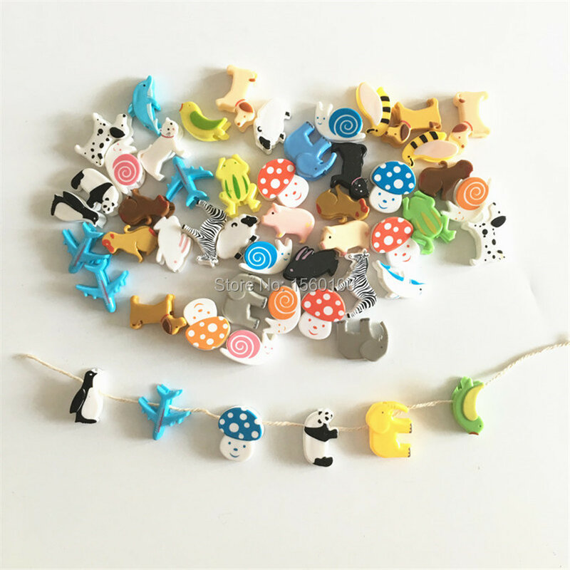 10pcs Mini Plastic Novelty Cartoon Gift Clip/ Cute Animal Photo Clip for Wedding/Party Decoration/ Cat Lion Paper Clip Kids Gift