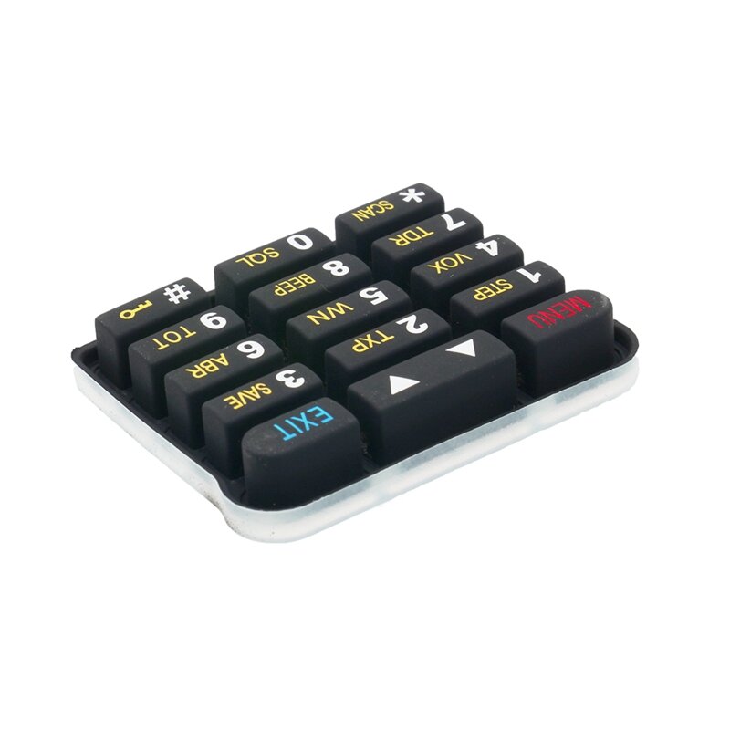 5 قطعة UV9R اسلكية تخاطب لوحة المفاتيح الرقمية لوحة المفاتيح ل Baofeng اتجاهين راديو إصلاح أجزاء