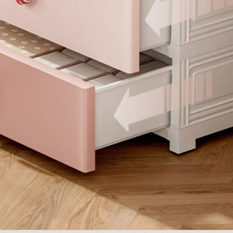Półki plastikowe szafy dziecięce szafka do przechowywania organizator dziewczyny szafy dziecięce szafa Placard Enfant Furniture MR50CW