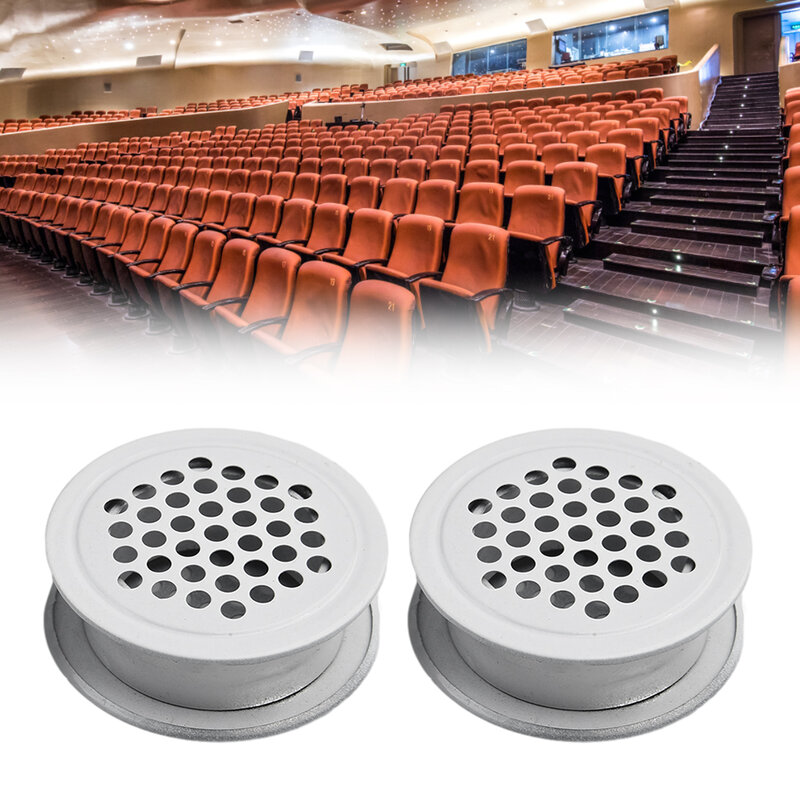 Round Air Vent Grille Air Vent Grille Muur Ventilatie Grille Grille Garderobe Metalen Ventilatie Pluggen Lucht Uitlaat Vers Systeem