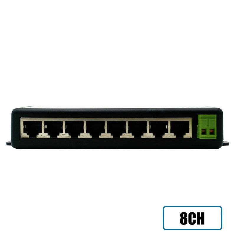 Neue Ankunft 4Ports 8 Ports POE Injektor POE Splitter für CCTV Netzwerk POE Kamera Power Over Ethernet IEEE 802,3 af
