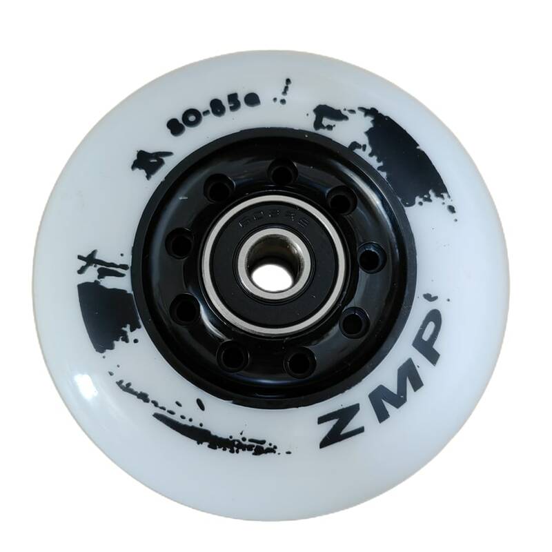 Inline skate wheel skate wheel black white PU wheel 80A 85A 72mm 76mm 80mm