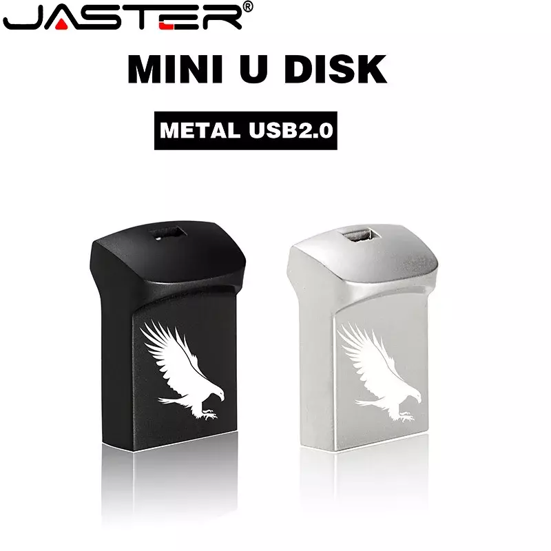 Cute Mini Metal USB Flash Drive 64GB Free Shipping Pen Drives 32GB Personalized With Designs Memory Stick 16GB U Disk 8GB 4GB