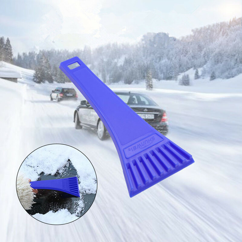 Alat pembersih sekop salju mobil, kaca depan mobil Untuk penghilang salju mobil pembersih bagian bongkar pasang musim dingin