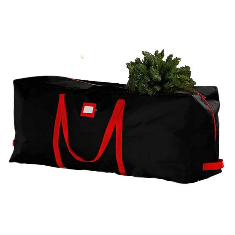 Bolsa de almacenamiento de tela Oxford para árbol de Navidad, soporte de almacenamiento de cojín para muebles de exterior, ahorro de espacio, bolsa protectora de agua