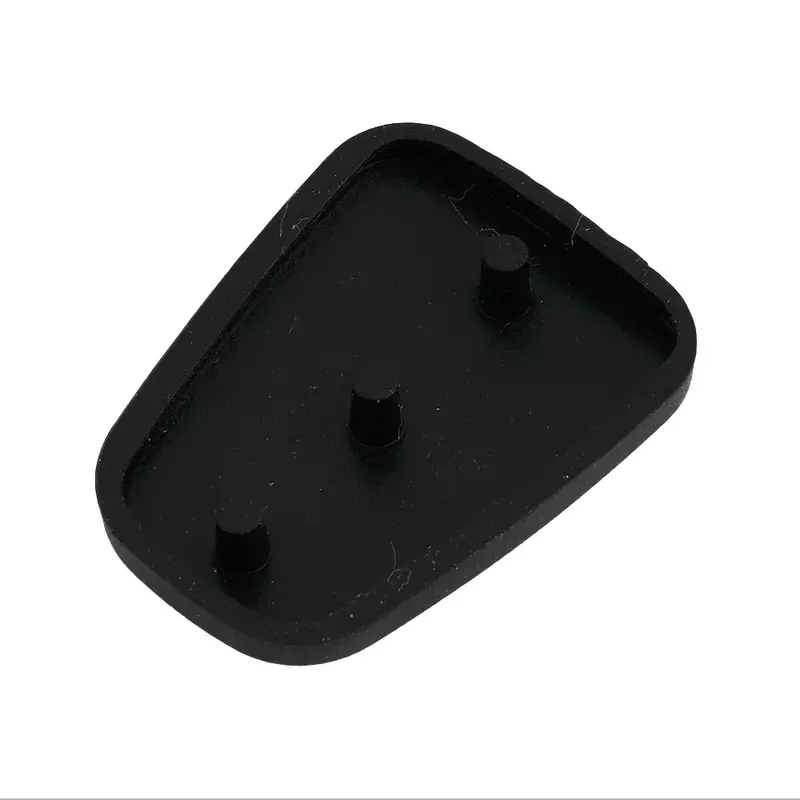 1 Pc Auto Key 3 Knoppen Cover Vervanging Rubber Key Pad Plastic Cap Zwart Past Voor Hyundai I20 I30 Ix35 Ix20 Elantra Rio Venga