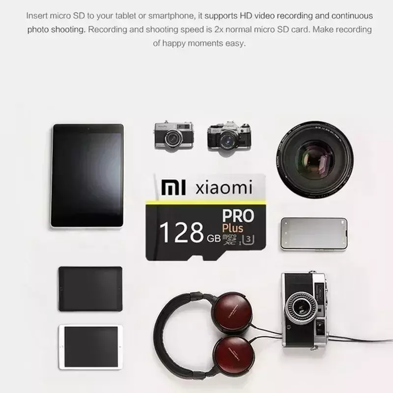 Originele Xiaomi Geheugen Sd Kaart 128Gb 256Gb 512Gb 1Tb High Speed Class10 Sd/Tf Flash Kaart Voor Camera/Telefoon Mini Sd Kaart 2023 Nieuwe