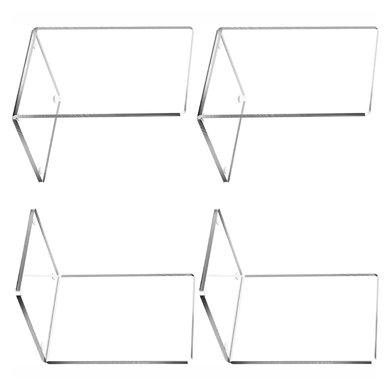 4 pacchi/lotto elegante fermalibri per la visualizzazione della collezione con portalibri minimalista funzionale in stile