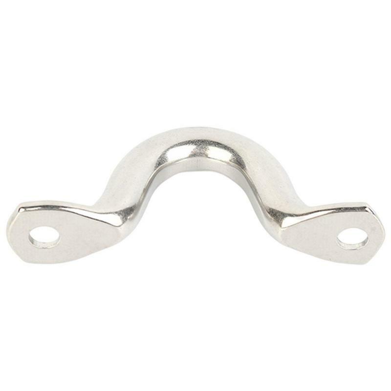 Stainless Steel Back Small Handle Hump Marine Bow Yacht Handle Fixed Door Handle Buckle Silver RV Engines Accessories