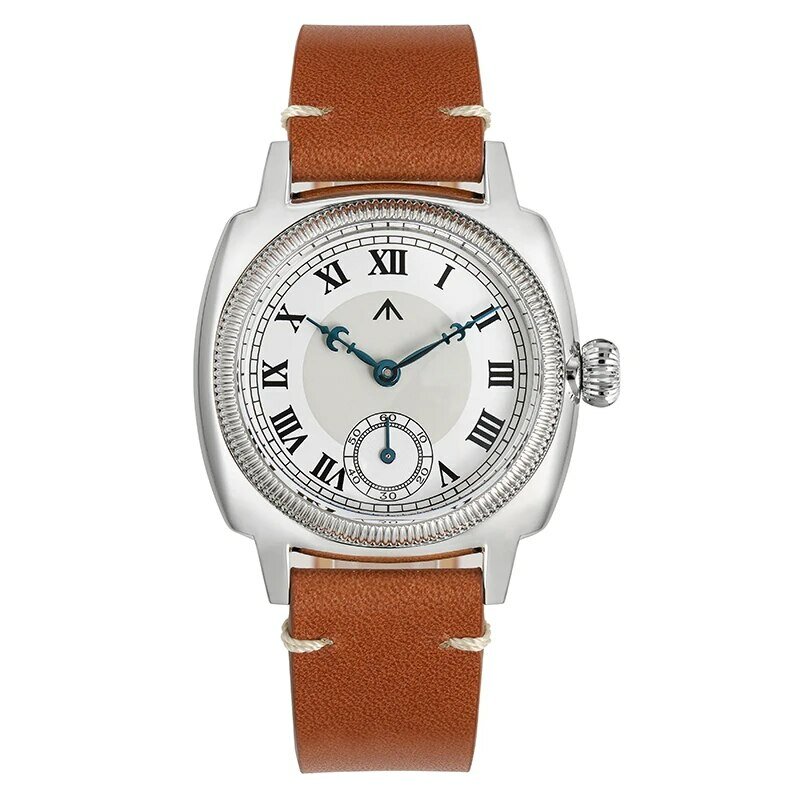 Militado นาฬิกาควอทซ์ VD78 ML03 100เมตรกันน้ำนาฬิกานักดำน้ำสแตนเลสตัวเรือนสี่เหลี่ยมนาฬิกาข้อมือย้อนยุคไพลินโดม