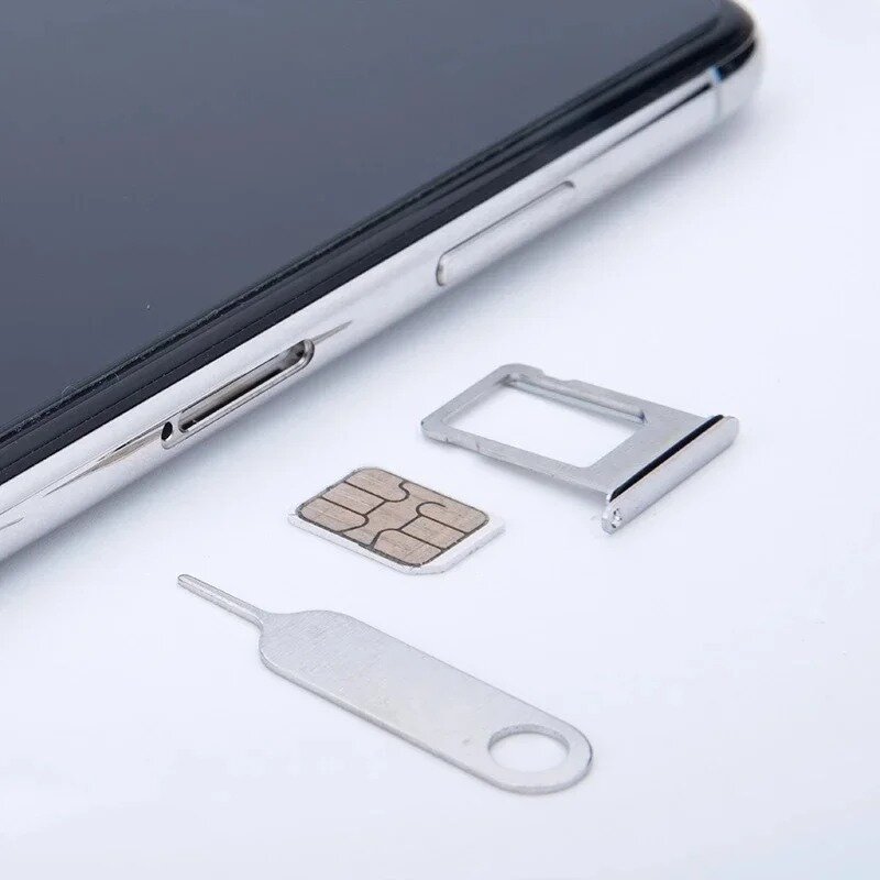 5Pcs Sim Card Tray Ejector Eject Pins strumento di rimozione della chiave per iPhone Samsung Huawei Xiaomi Tablet ago universale per la rimozione del metallo