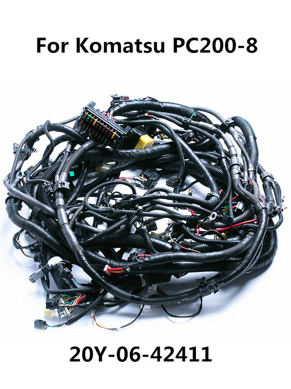 Dla Komatsu PC200-8 akcesoria do koparek 20Y-06-42411 kable w wiązce całego pojazdu główna kable w wiązce