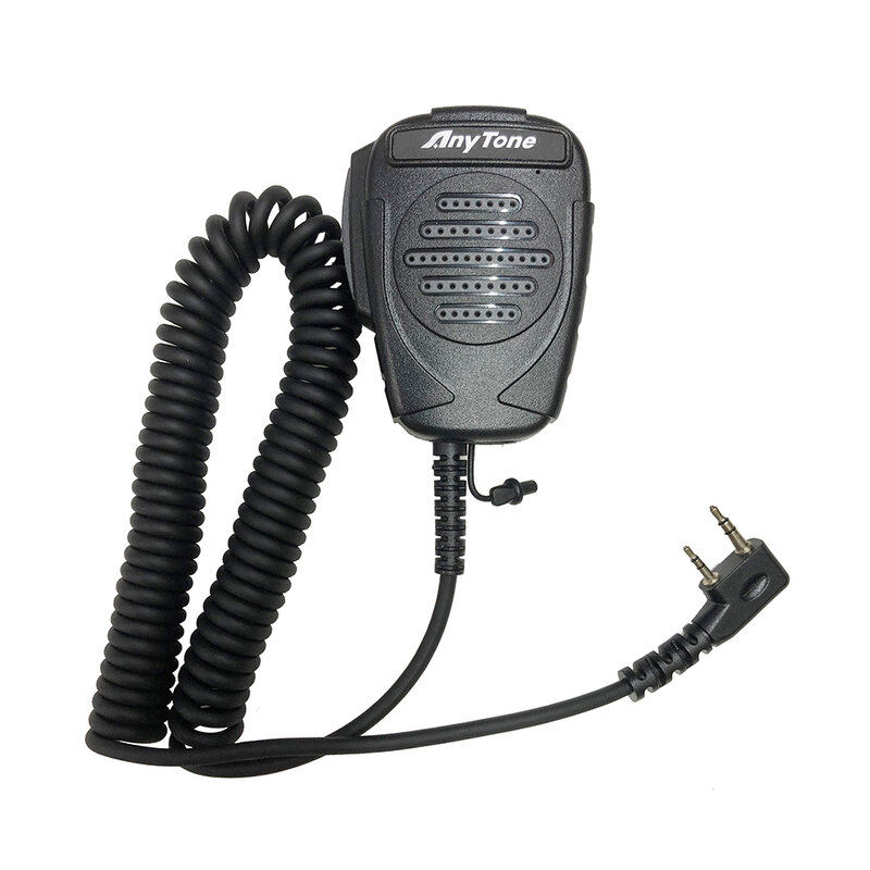 AnyTone-Micrófono de altavoz para AT-D878UV, Walkie Talkie portátil, con enchufe K, apto para AT-D878UVplus, AT-D878UVii plus, AT-D868UV