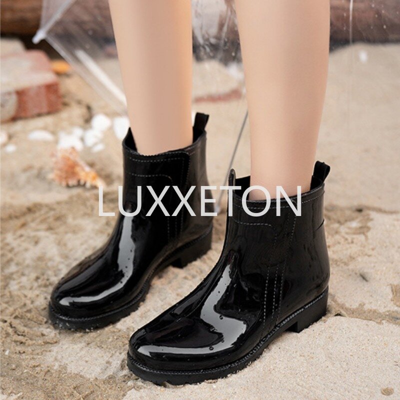 Женские непромокаемые ботинки, женская нескользящая обувь на толстой подошве, новая модель 2023New Fashion Botas De Mujer