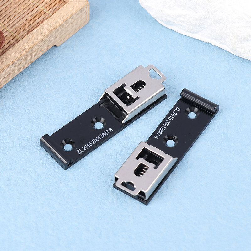 35MM U Shaped DIN Rail Holder Universal Rail Buckle Rail Fixed Clamp Fastener Clip For Relay Mounting