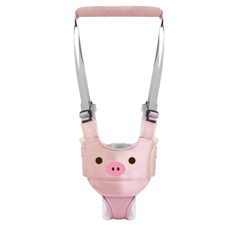 Imbracatura da passeggio per bambini assistente per girello portatile e cintura di sicurezza regolabile girello per neonati per bambini di 9-24 mesi