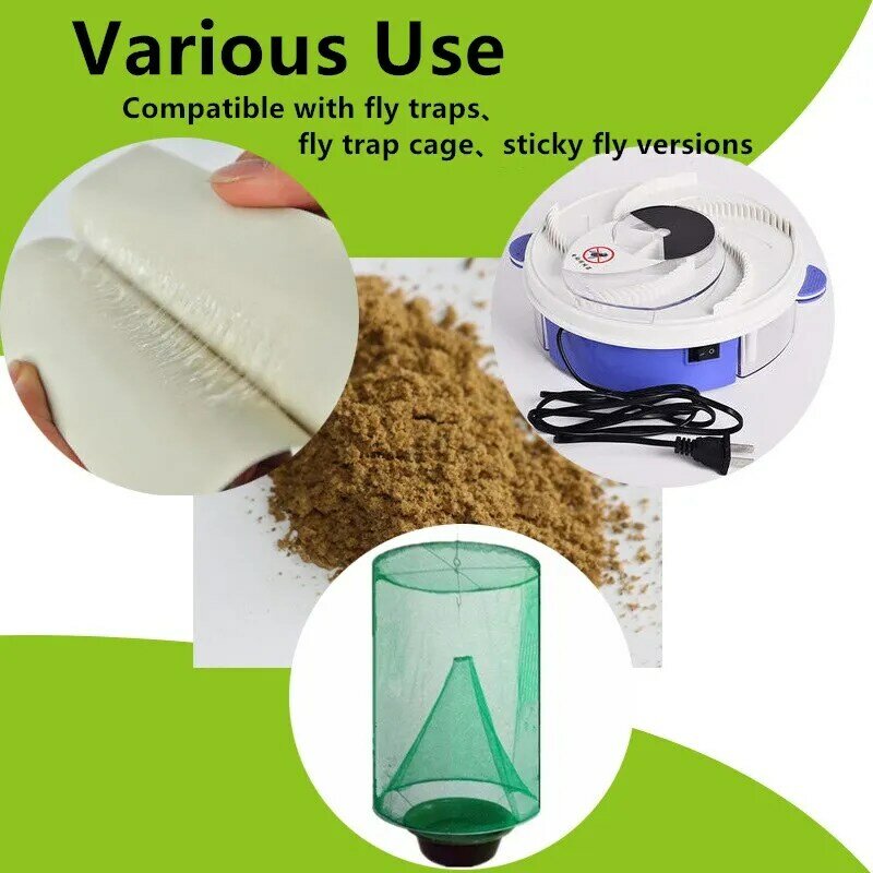 10/5 Packs/Set Of Fly Bait Non-toxic Fish Bone Meal Fly Bait Attractant Pesticide-Free Safe Environmentally Pest Control Product