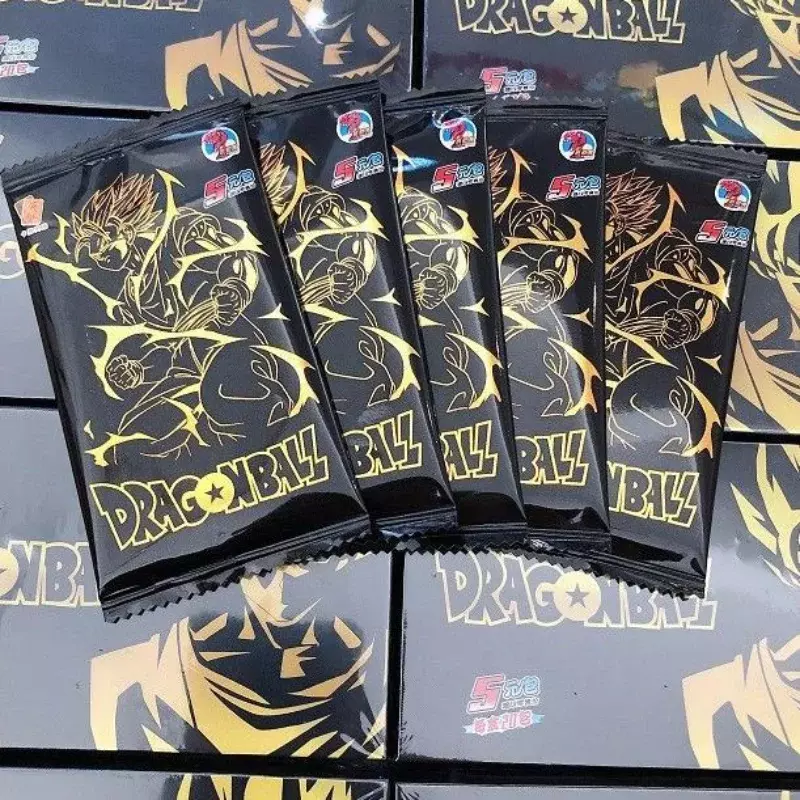 Dragon Ball Gedenk Ausgabe karte häute schwarz gold SSP echtem anime rund um Affe König karte spielzeug anime sammlung karte