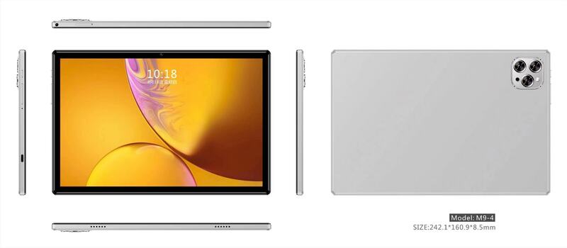 2023 nowy globalny wersja 10 Cal 4G LTE Tablet PC osiem rdzeni 64GB ROM podwójny karty SIM Android 12 GPS 3G telefon 10.1 WIFI