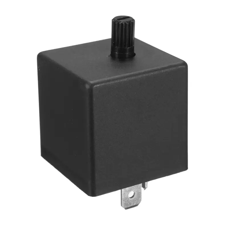Universale 12V 3pin moto Led lampeggiatore relè elettronico regolabile frequenza indicatore di direzione lampeggiante lampeggiatore relè interruttore