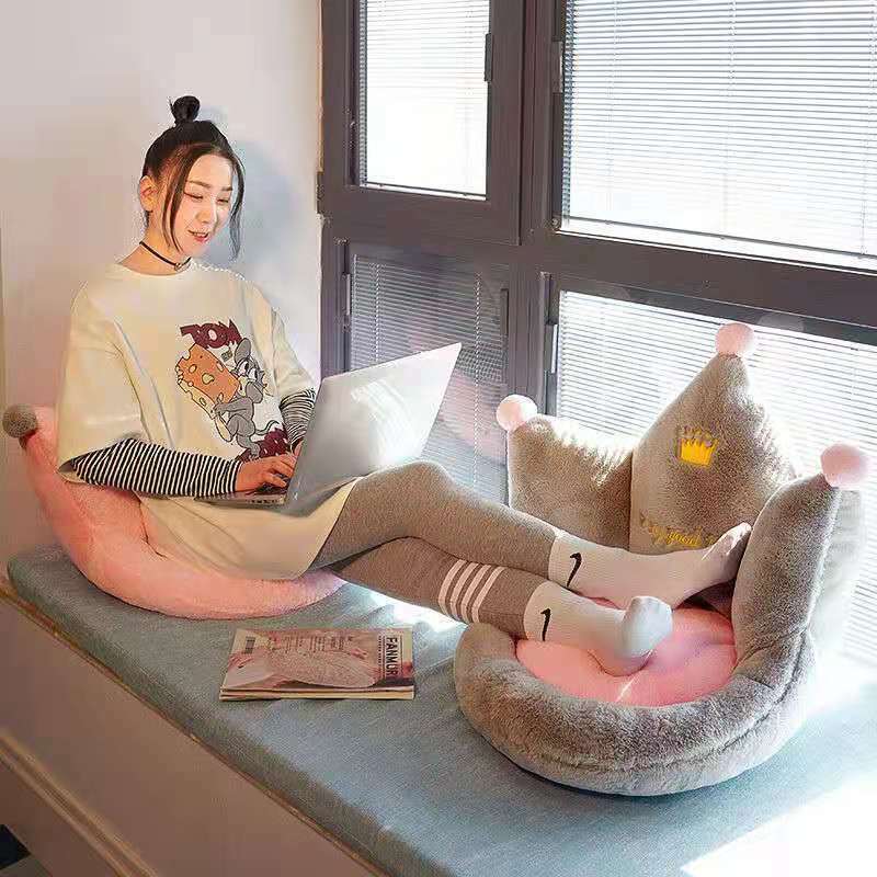 50CM Soft Cushion Crown Cactus Carrot Pillow Seat Stuffed Plush Toy Sofa Indoor Floor Home Chair Car Decoration Kids Girl Gift