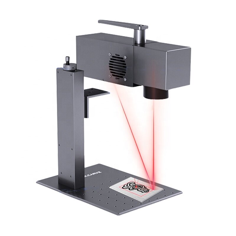 Maszyna do znakowania laserem światłowodowym M2 10W przenośna mała metalowa plastikowa ręczna maszyna do grawerowania