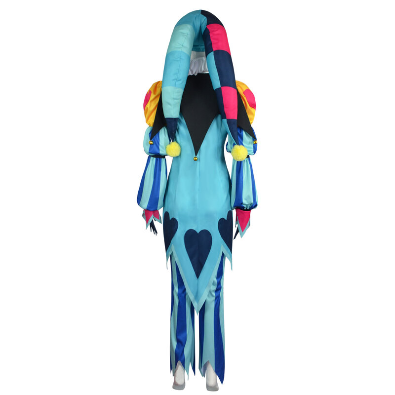 Fizzarolli 코스프레 판타지아 코스튬 변장, 성인 여성용 옷 모자 세트, 역할 놀이 애니메이션 의상, 할로윈 카니발 세트