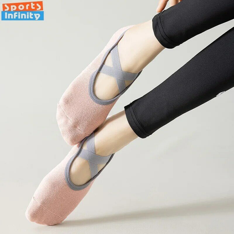 Ultra Thin Professional Yoga Socks Women Boat Sock Silicone Non Slip Pilates Socks Ballet Dance Gym Fitness Workout Sports Socks