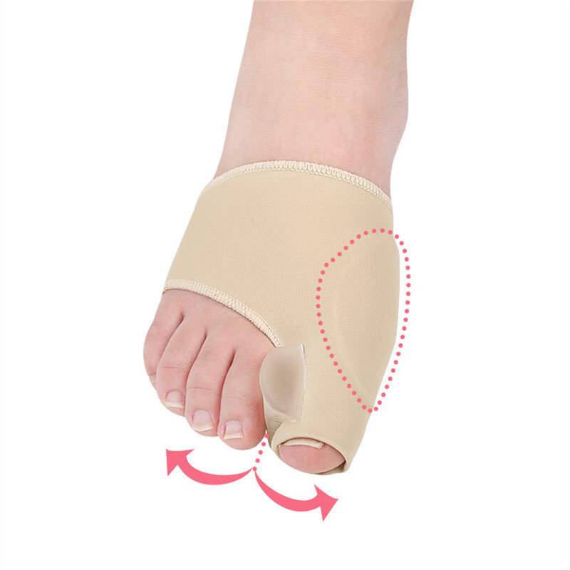 1 para Separator palców stopy palucha koślawego Bunion korektor ortezy stopy kości kciuk regulacja korekta Pedicure skarpety prostownica